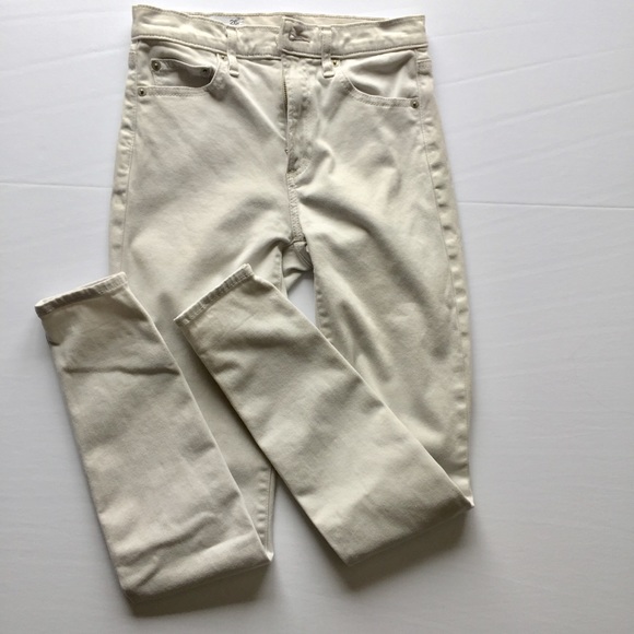 GAP Denim - Gap 1969 true skinny ankle white denim jeans  26R